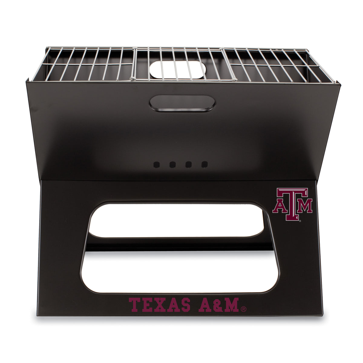 Texas A&M Aggies Portable Charcoal BBQ Grill