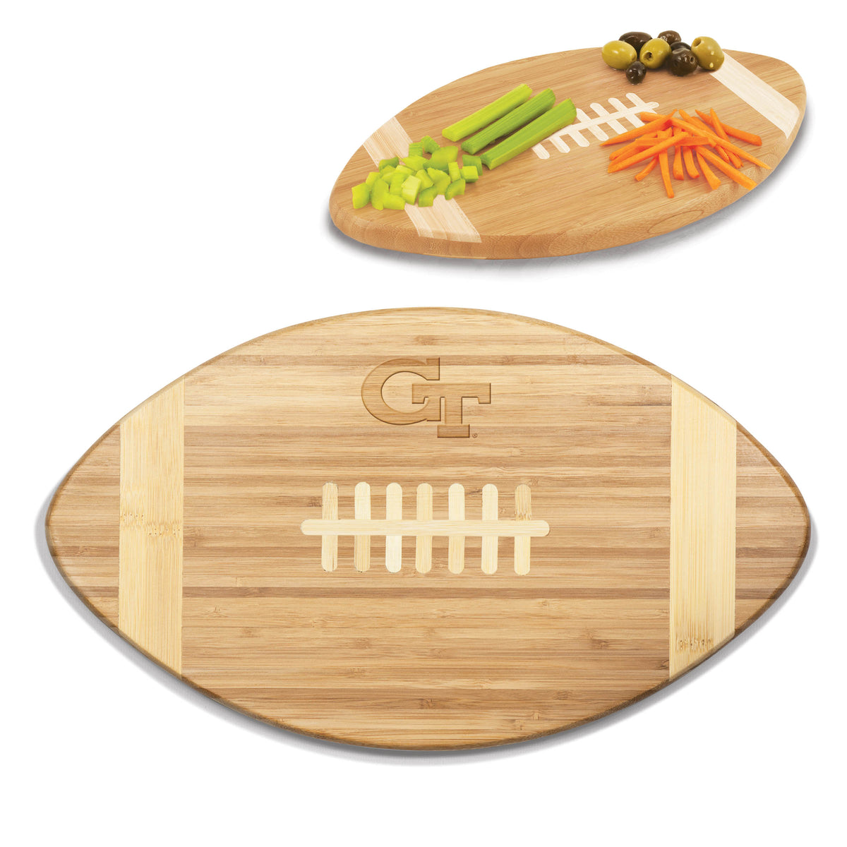 Georgia Tech Yellow Jackets Touchdown Cutting Board & Serving Tray