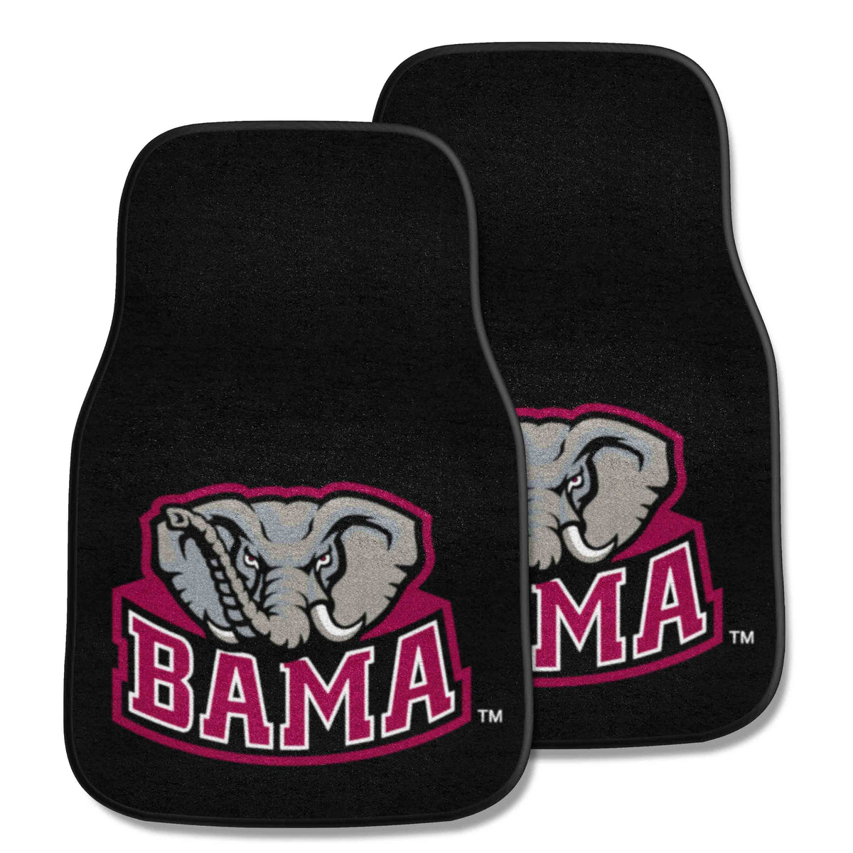 University of Alabama 2-pc Carpet Car Mat Set