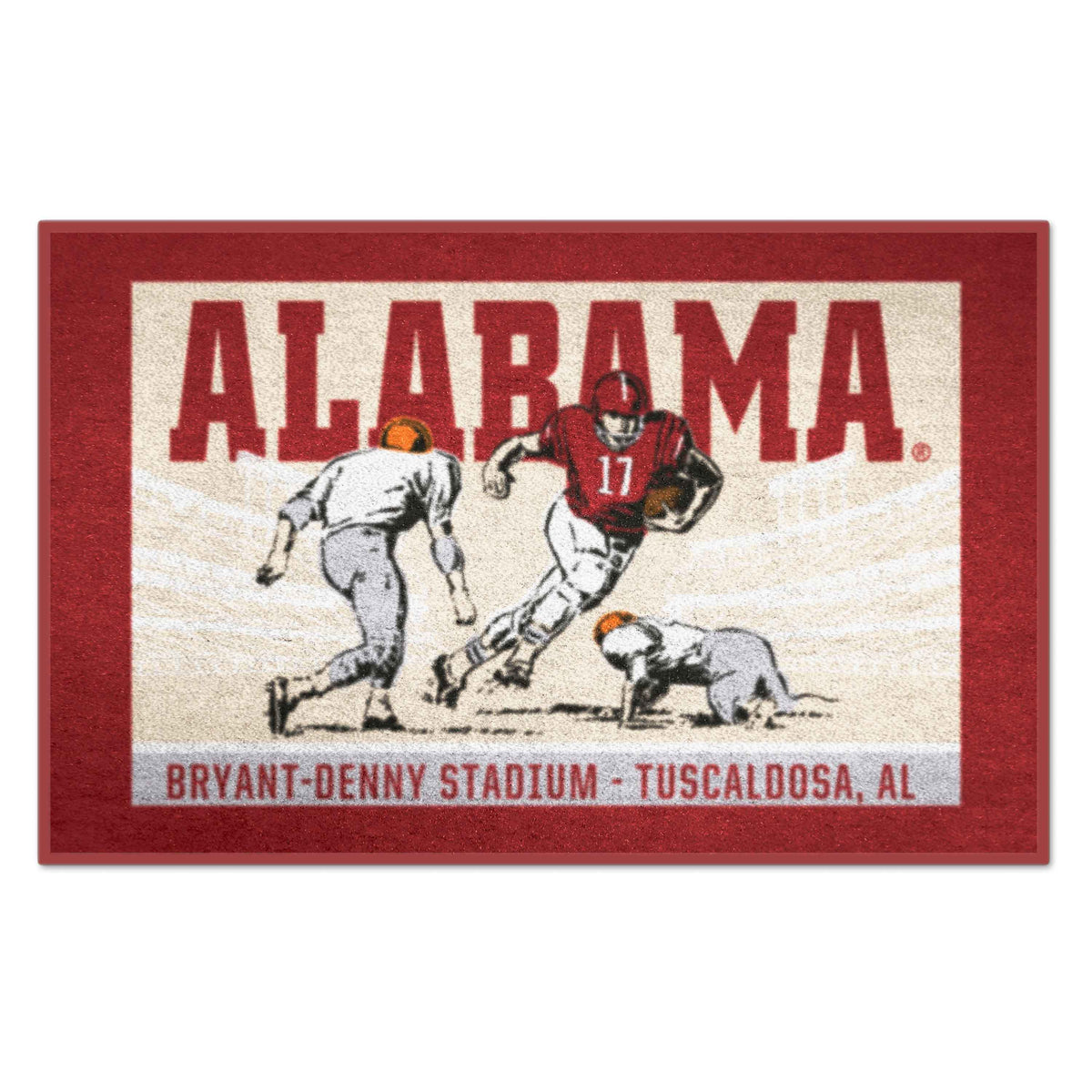 University of Alabama Starter Mat - Ticket