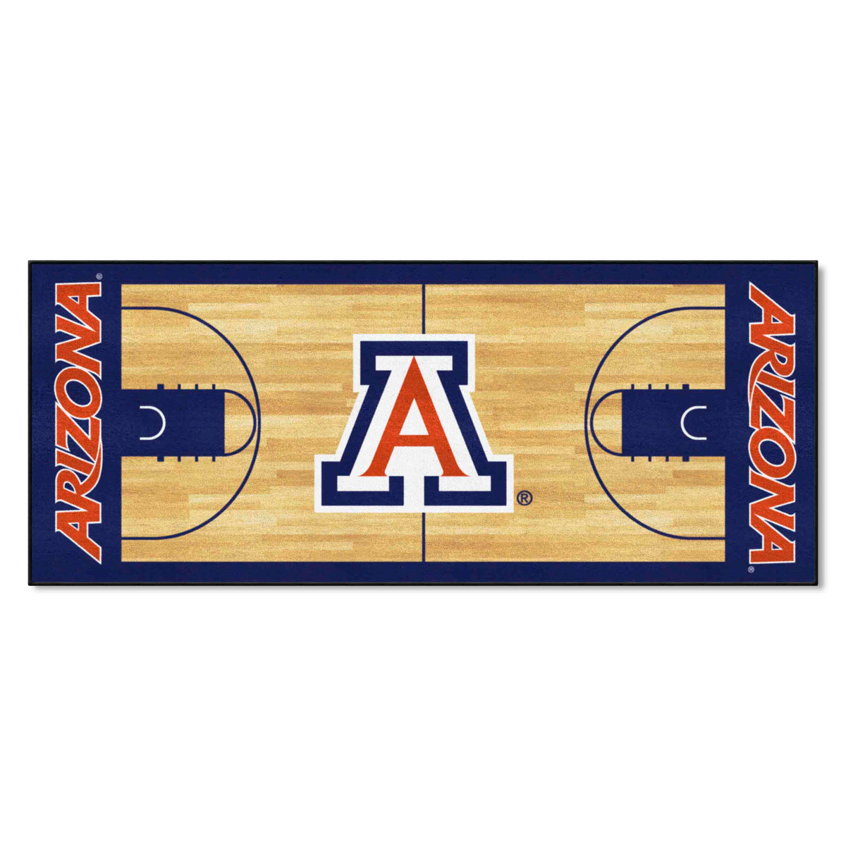University of Arizona NCAA Basketball Runner - Logo Brands