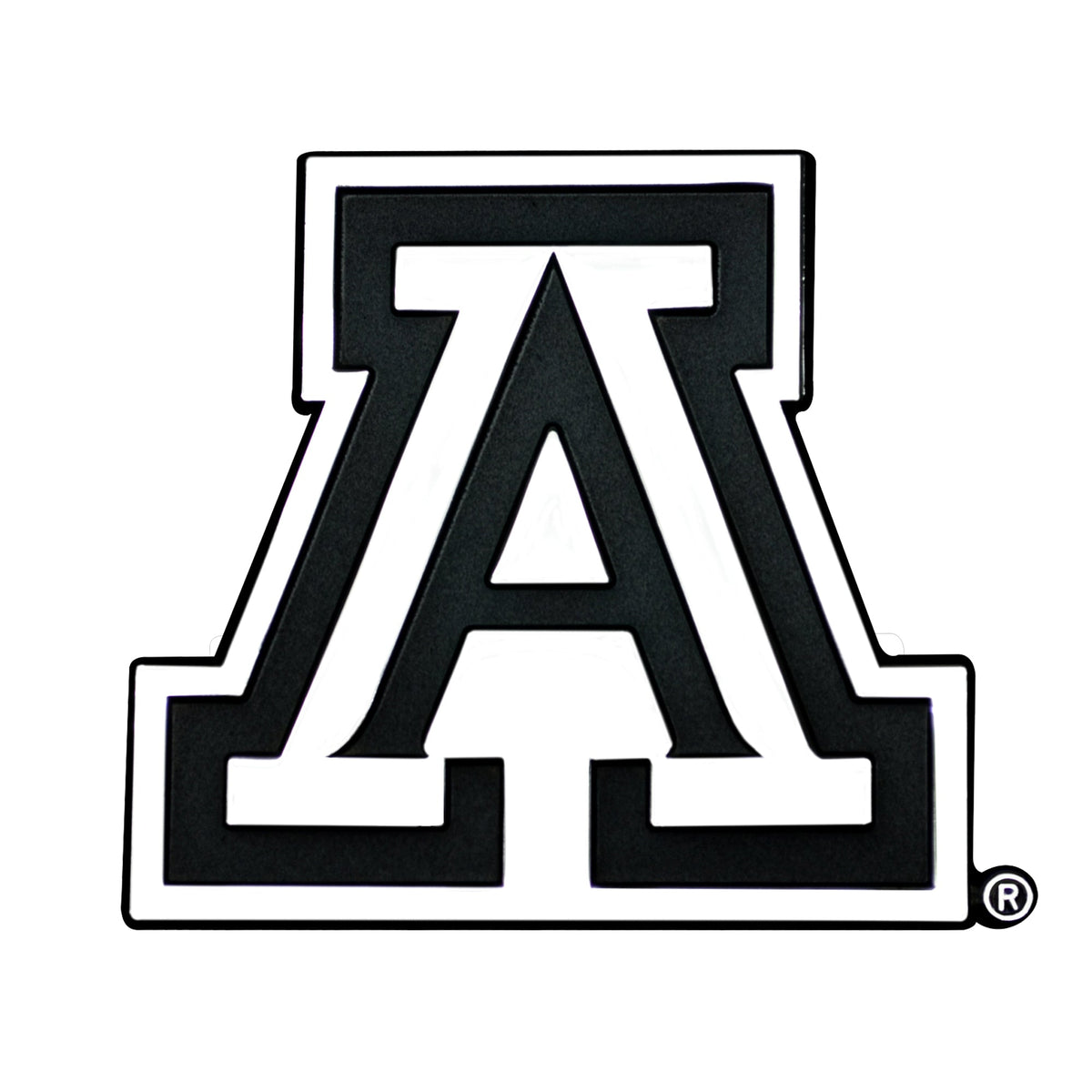 University of Arizona Chrome Emblem
