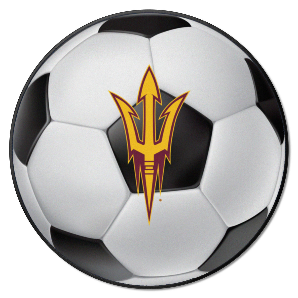 AZ State 27in Round Mat