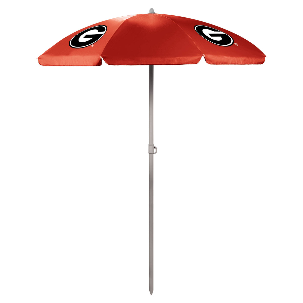 Georgia Bulldogs 5.5 Ft. Portable Beach Umbrella - Red