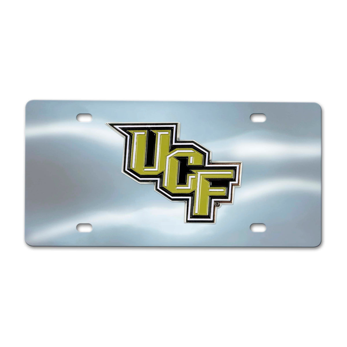 University of Central Florida Chrome Diecast License Plate