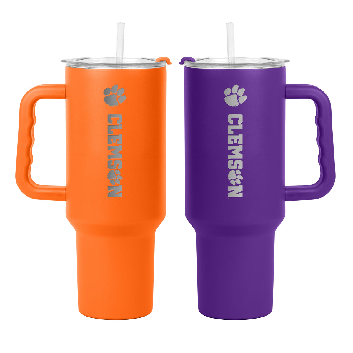 Clemson 40oz Etch SS Tumbler 2 Pack