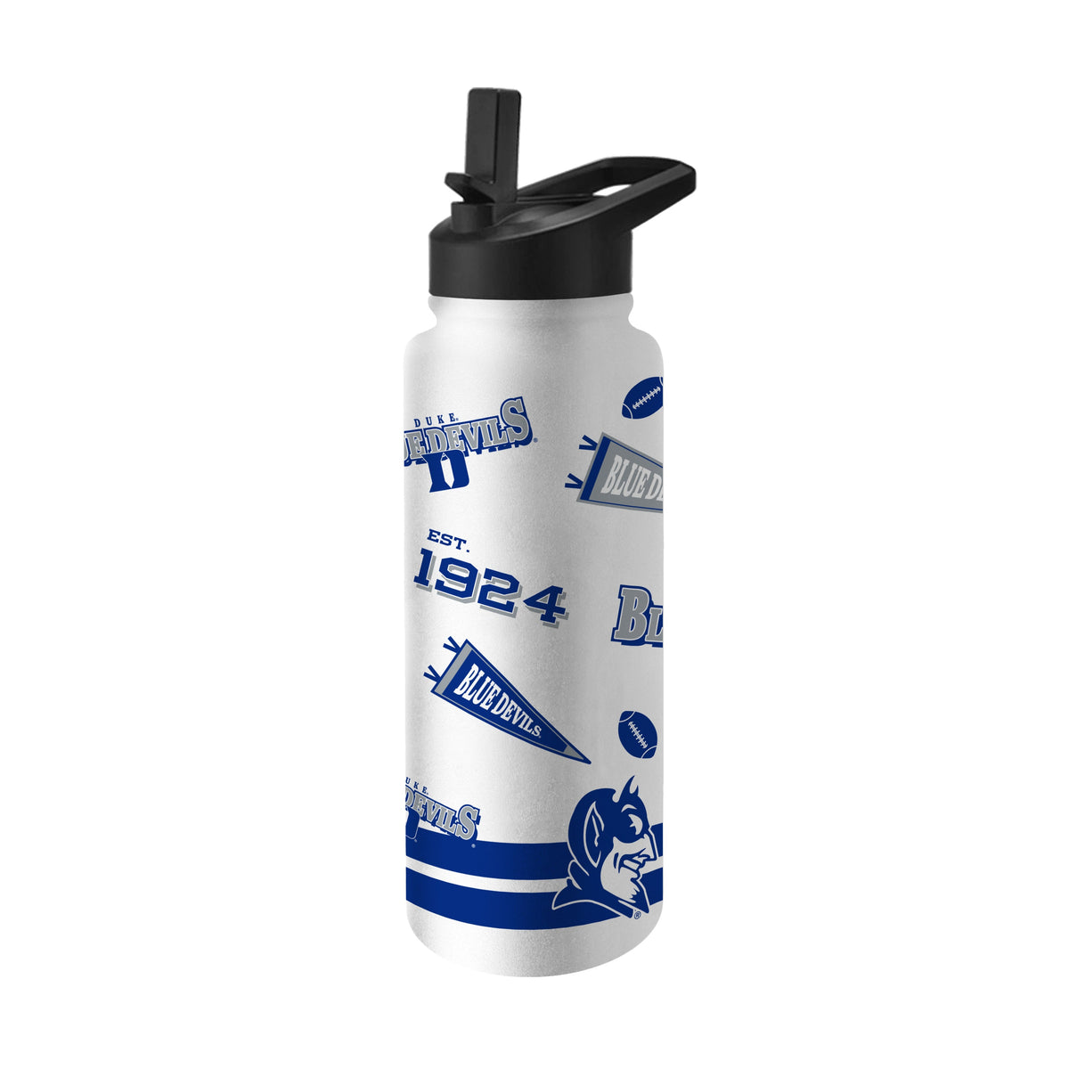 Duke 34oz Native Quencher Bottle - Logo Brands