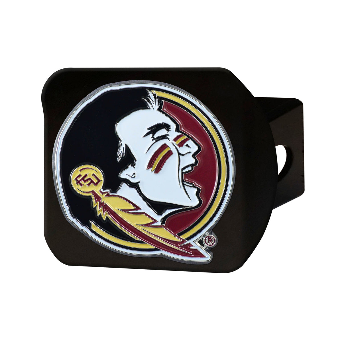 Florida State University Color on Black Hitch Cover
