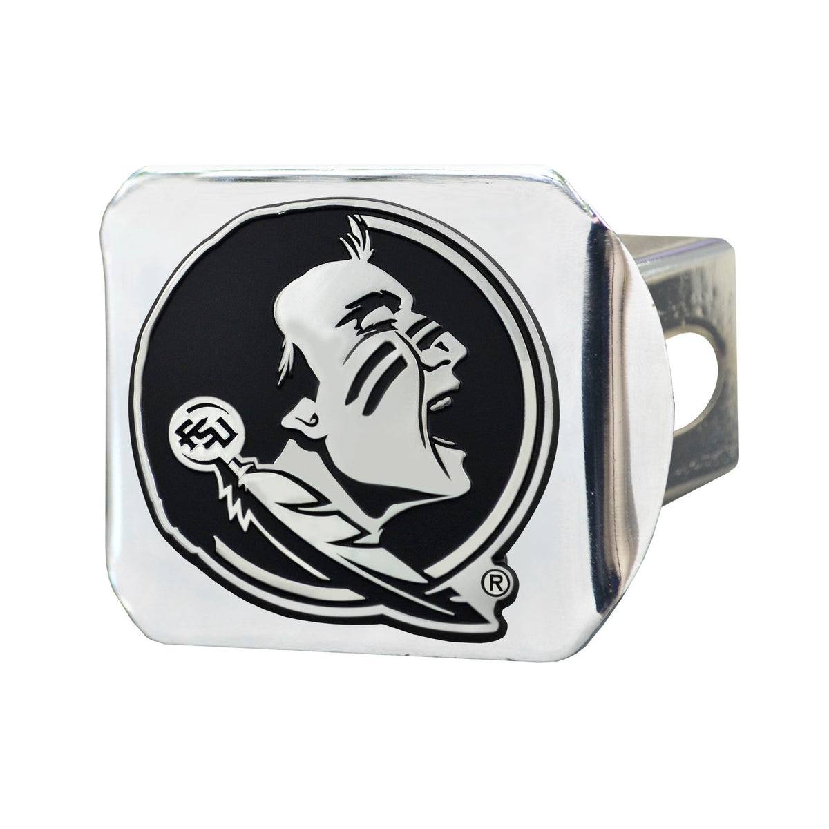 Florida State Seminoles Chrome Metal Hitch Metal 3D Emblem