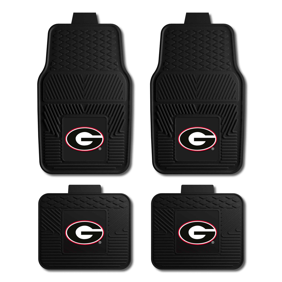 University of Georgia Power G 4-pc Vinyl Car Mat Set