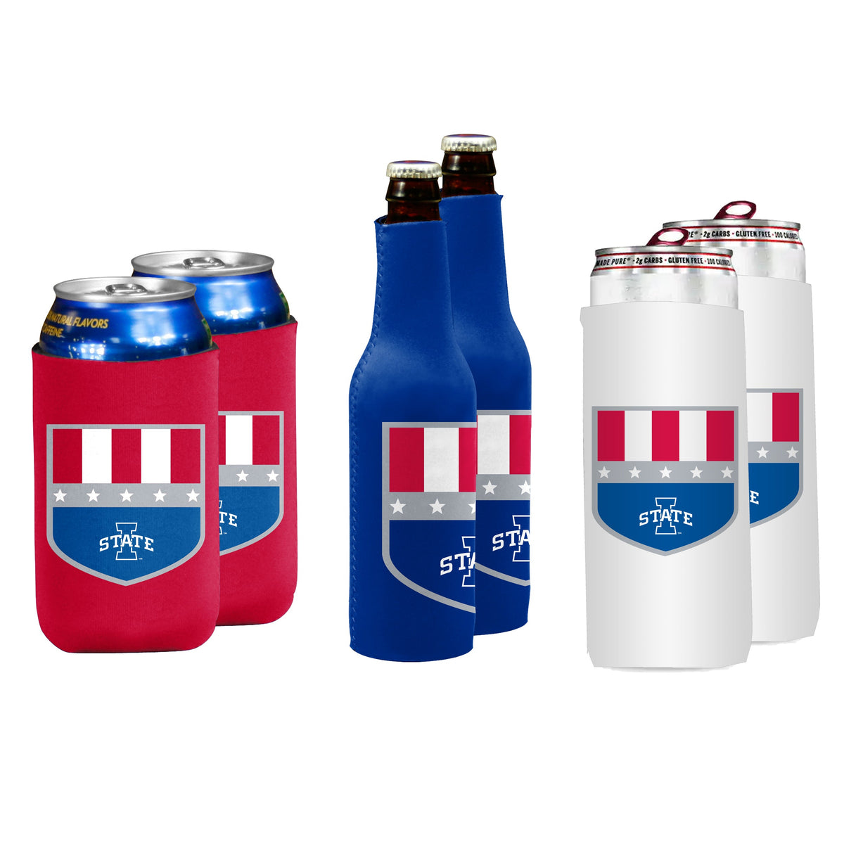 Iowa State Independence Day Insulated Sleeve Variety Pack
