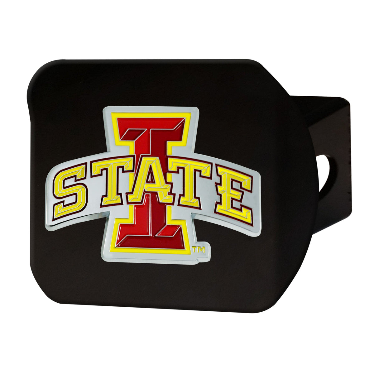 Iowa State University Color on Black Hitch Cover