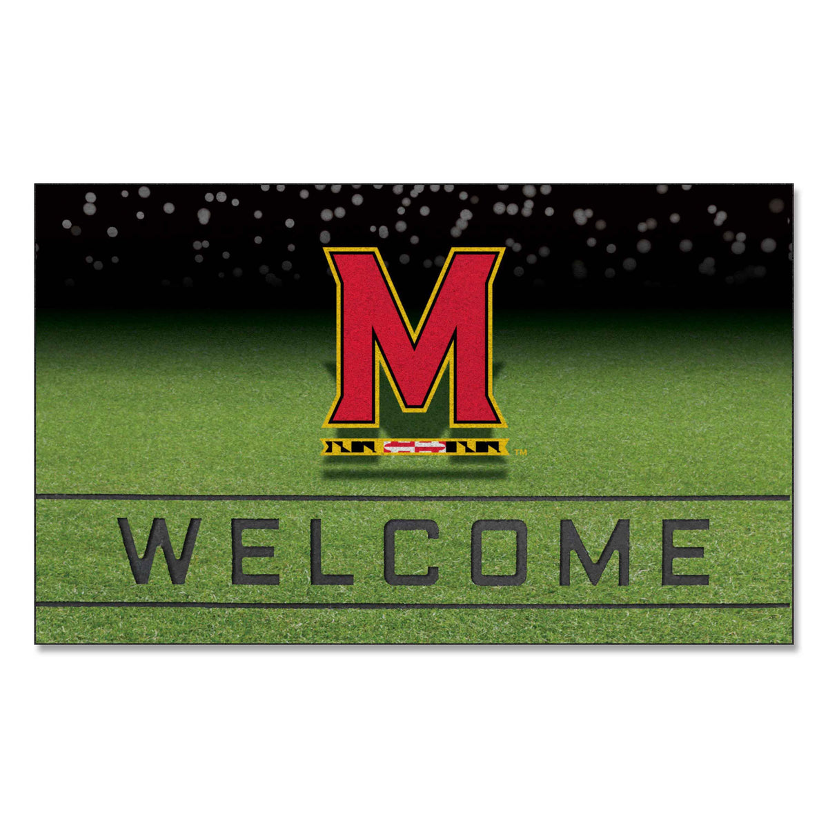 University of Maryland Crumb Rubber Door Mat