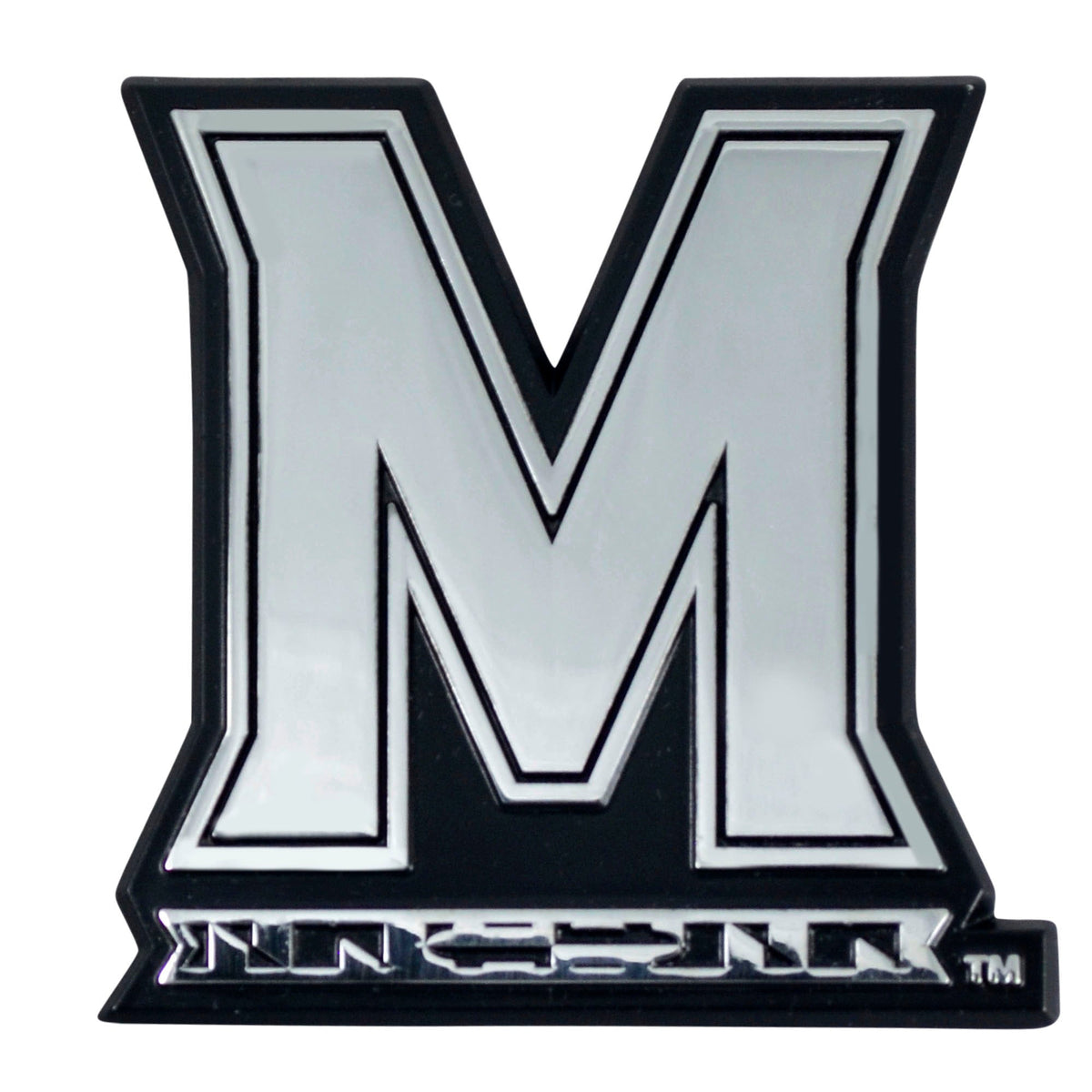 University of Maryland Chrome Emblem