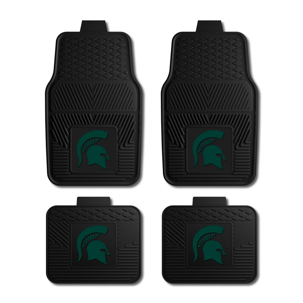 Michigan State University 4-pc Vinyl Car Mat Set