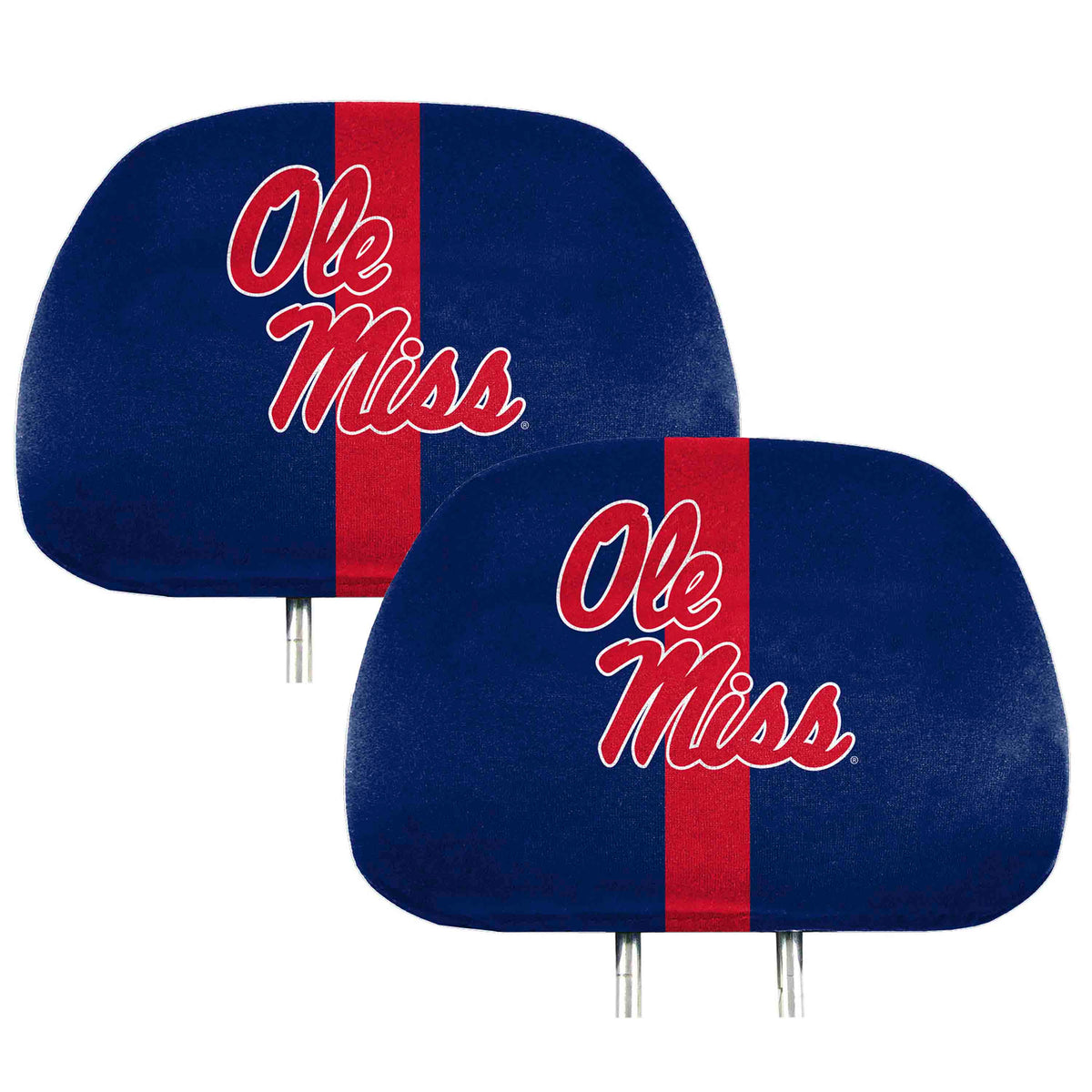 University of Mississippi - Ol Printed Headrest Cover - Logo Brands