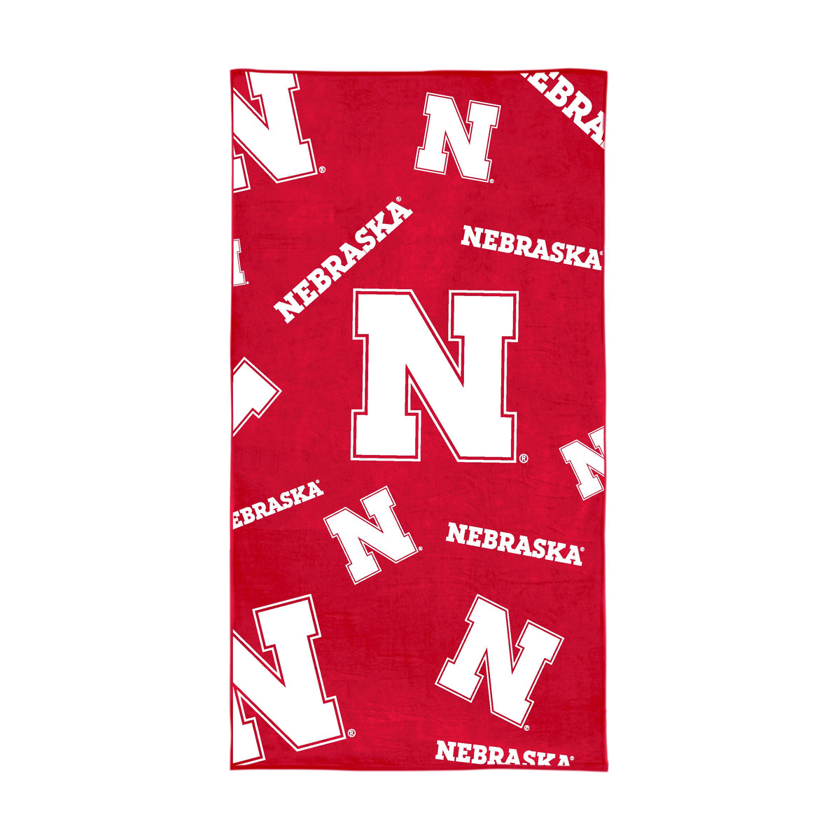 Nebraska Beach Towel 38x72