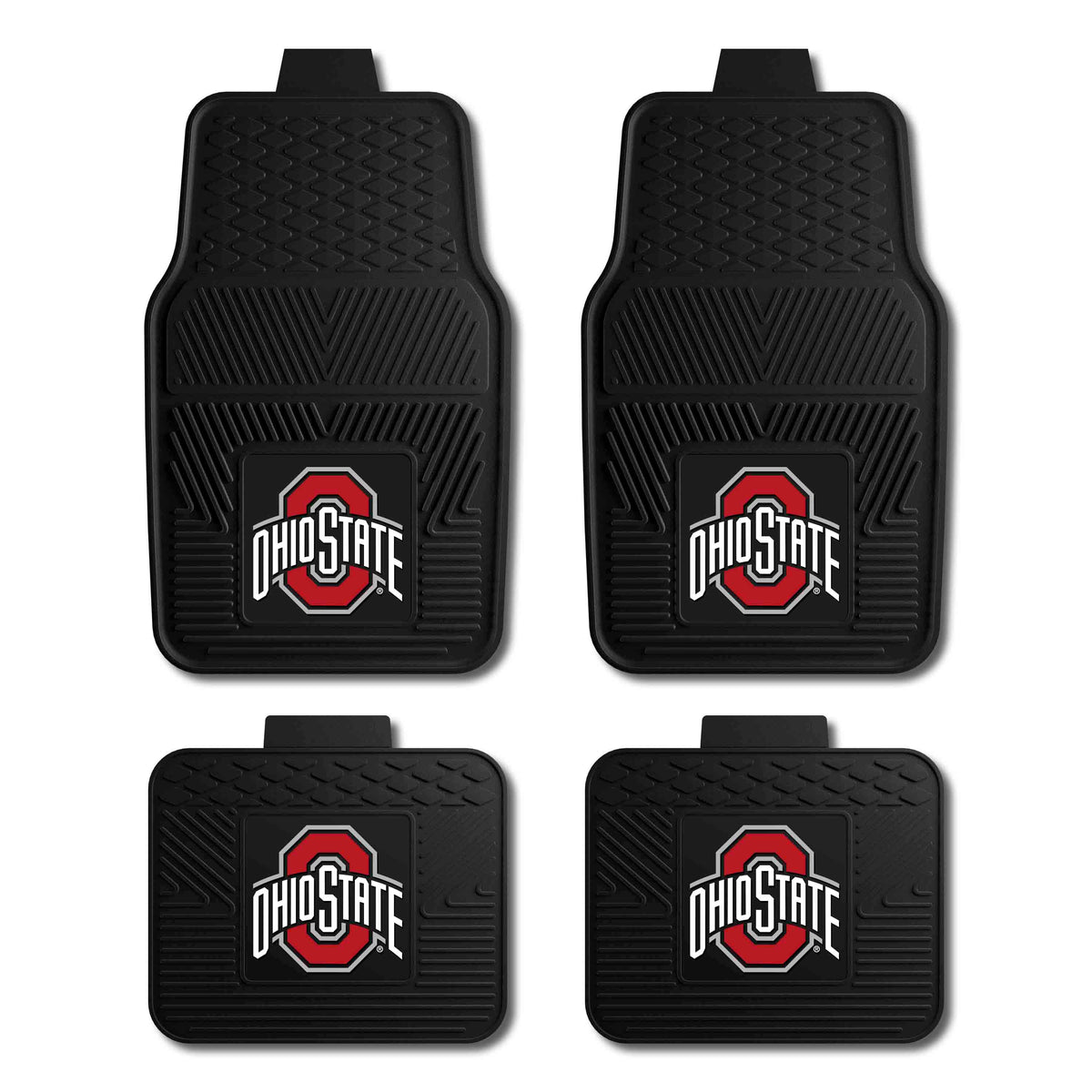 Ohio State University 4-pc Vinyl Car Mat Set