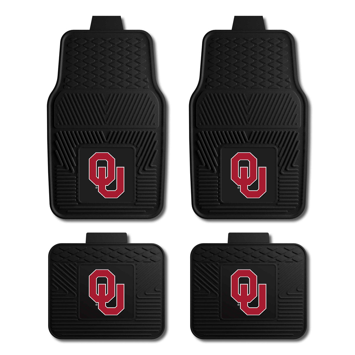 University of Oklahoma 4-pc Vinyl Car Mat Set
