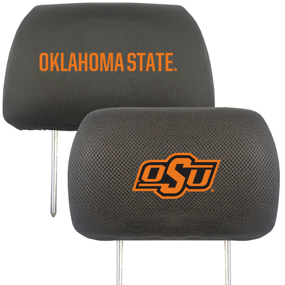 Oklahoma State University Head Rest Cover - Logo Brands