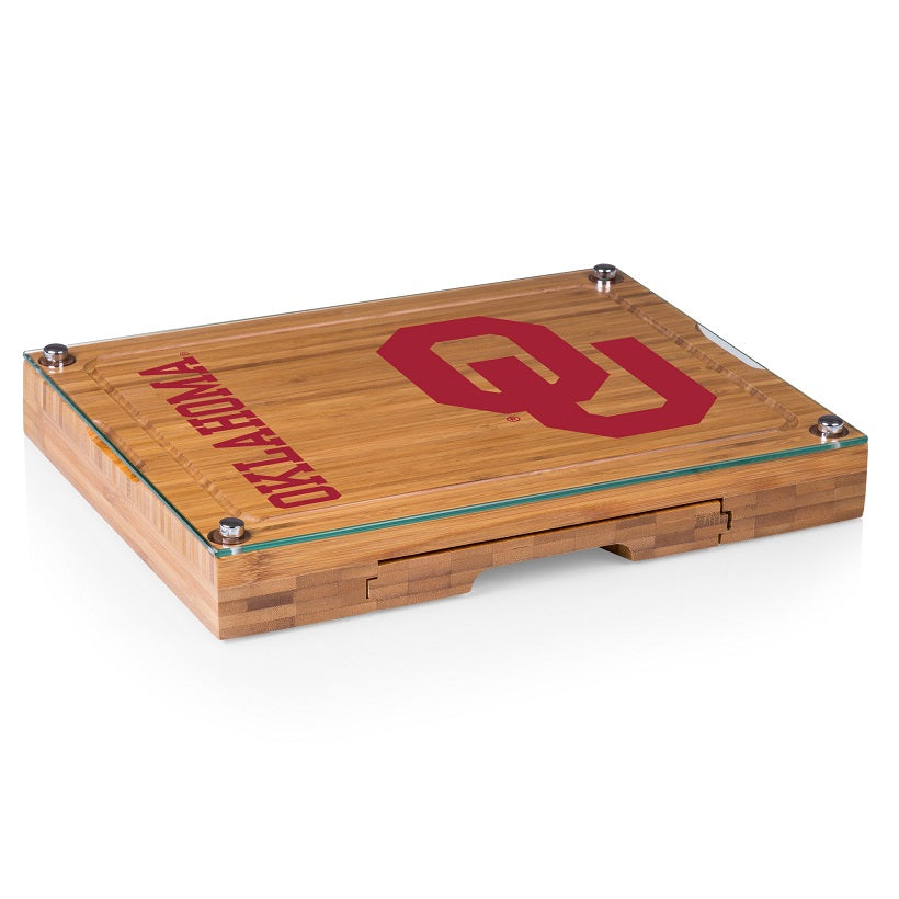 Oklahoma Sooners Concerto Bamboo Cutting Board