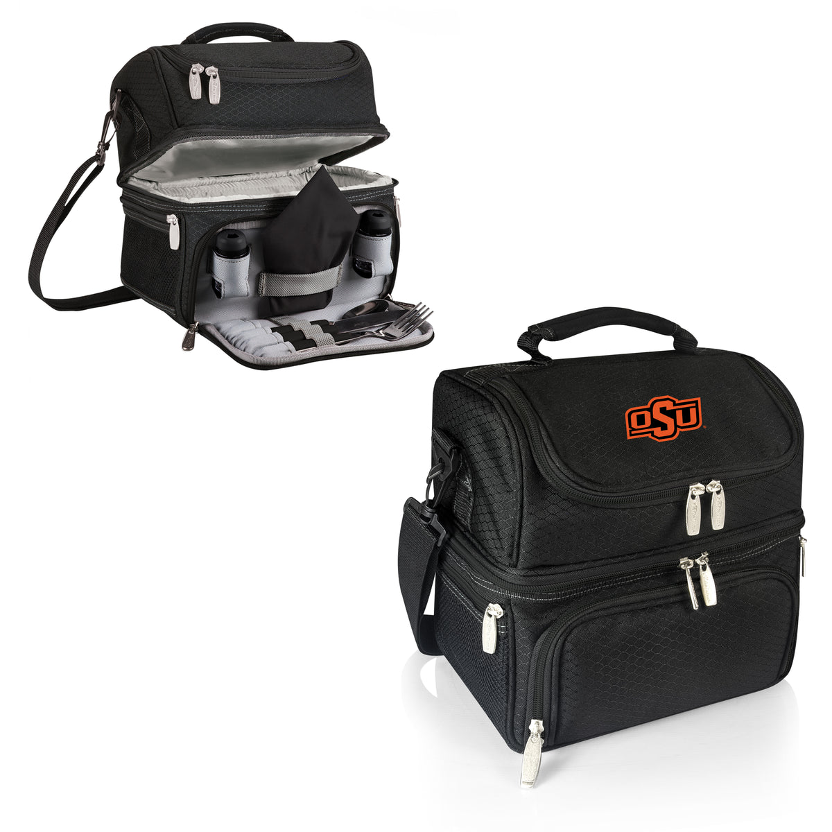 Oklahoma State Cowboys Pranzo Lunch Cooler Bag - Black