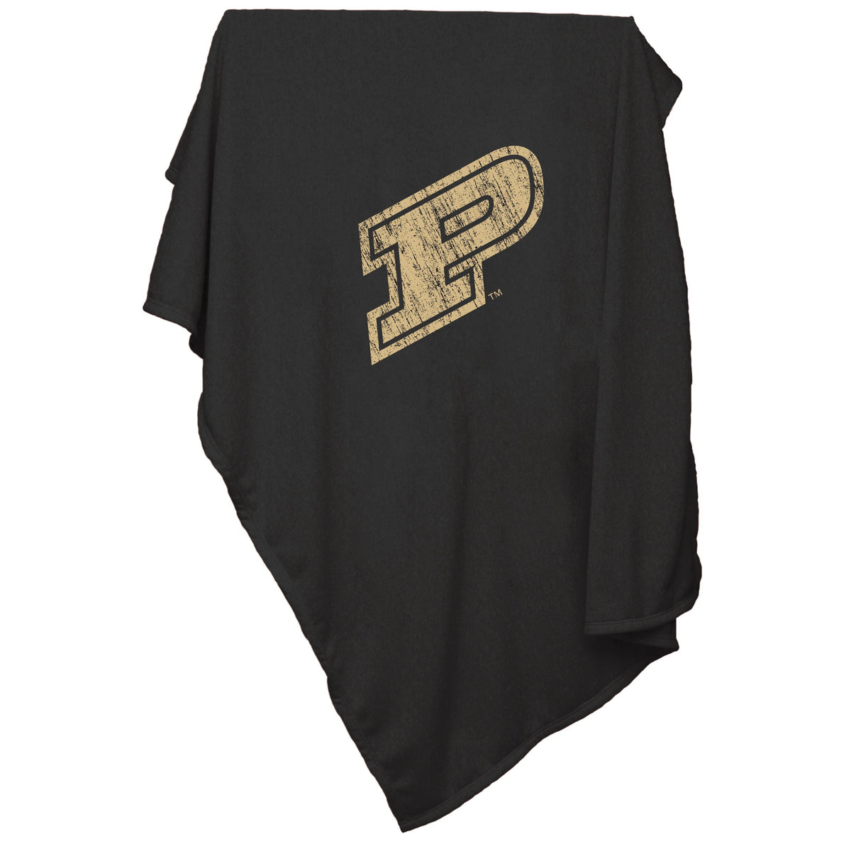Purdue Sweatshirt Blanket (Screened) - Logo Brands