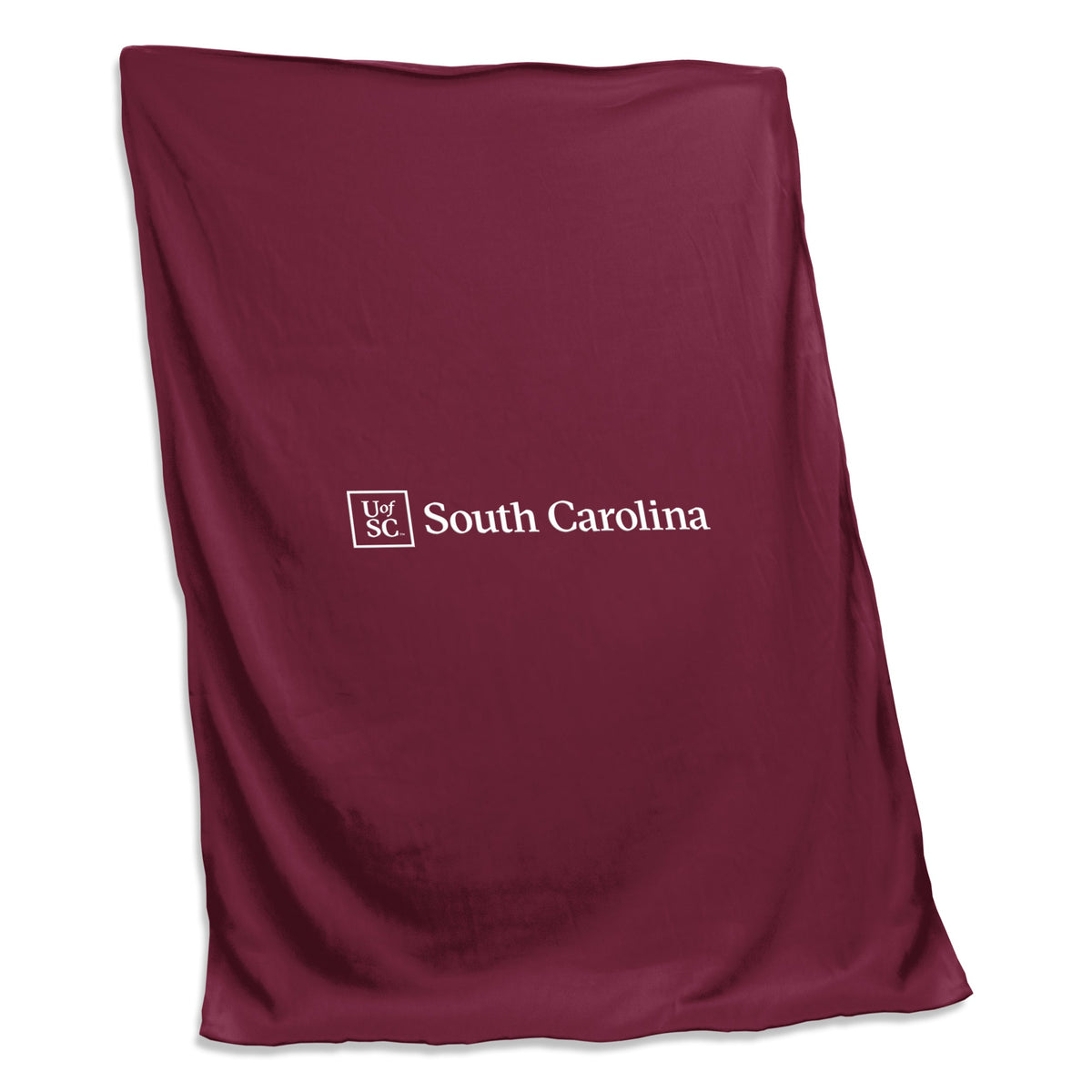 South Carolina Maroon Sweatshirt Blanket (Screened) - Logo Brands