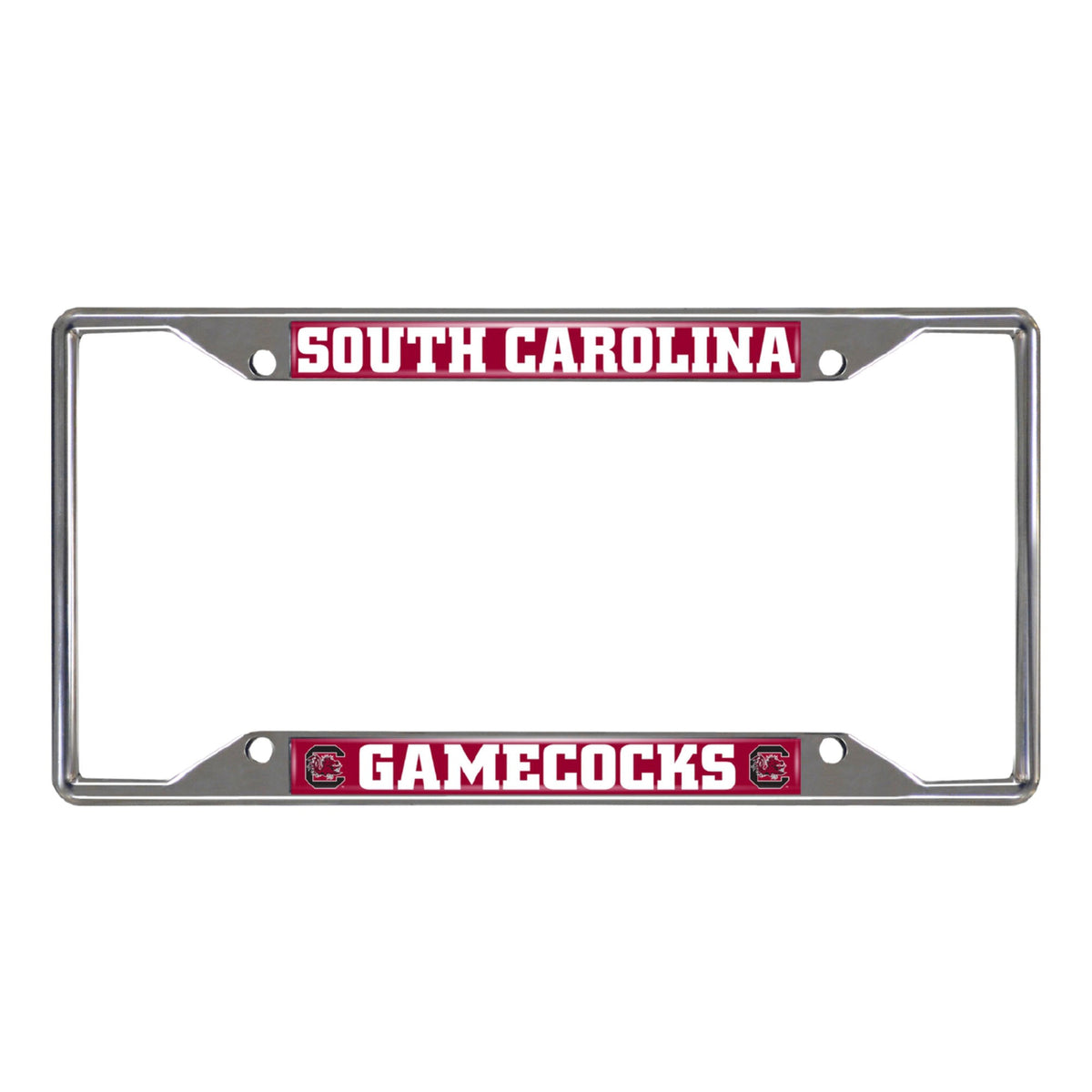 University of South Carolina Chrome License Plate Frame