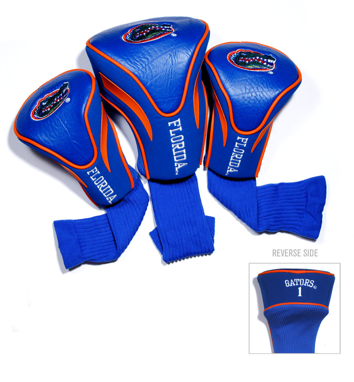 Florida Gators 3 Pack Embroidered Contour Golf Headcovers