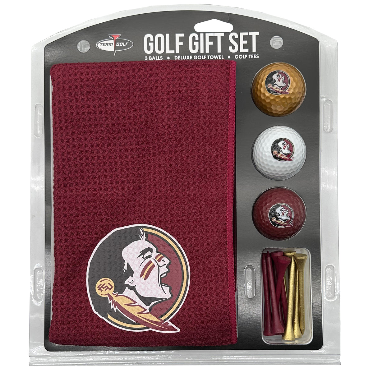 FSU Seminoles Microfiber Towel Golf Gift Set