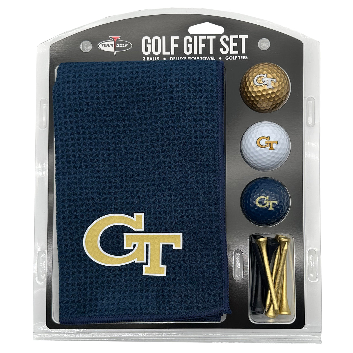 Georgia Tech Yellow Jackets Microfiber Towel Golf Gift Set