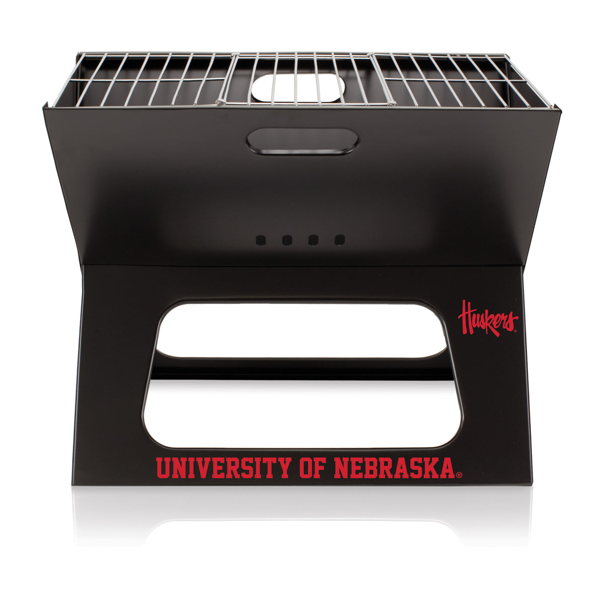 Nebraska Huskers Portable Charcoal BBQ Grill