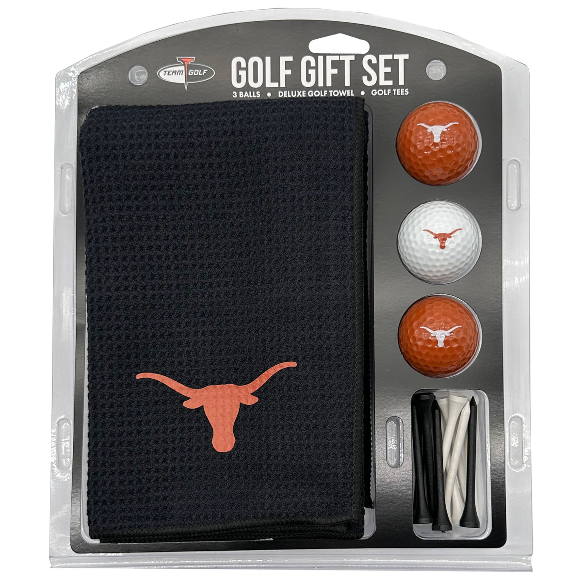 Texas Longhorns Microfiber Towel Golf Gift Set
