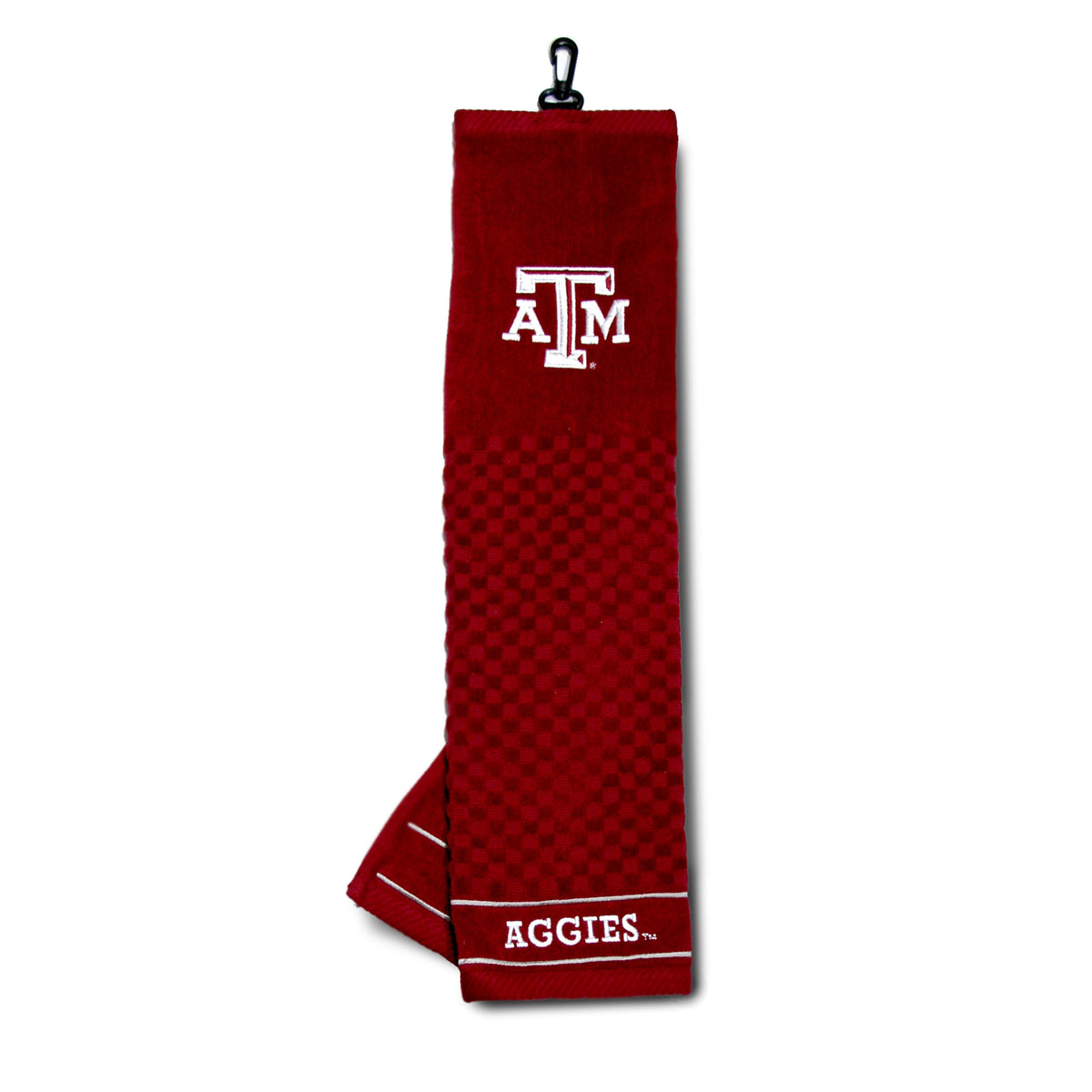 Texas A&M Aggies Tri-Fold Embroidered Scrubber Golf Towel