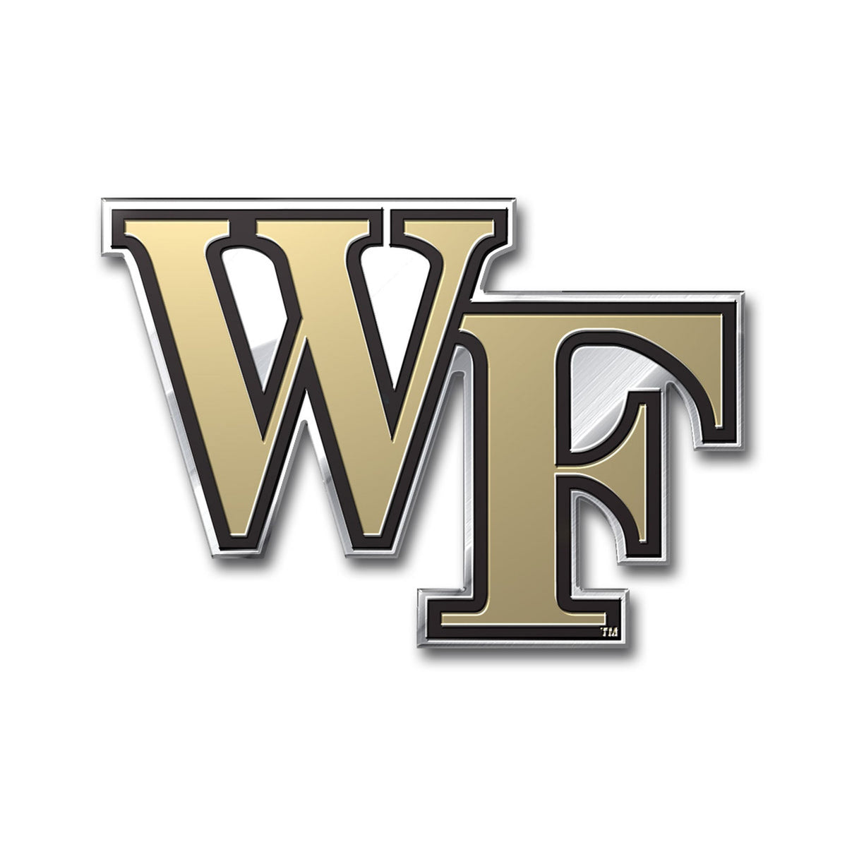 Wake Forest University Embossed Color Emblem - Logo Brands