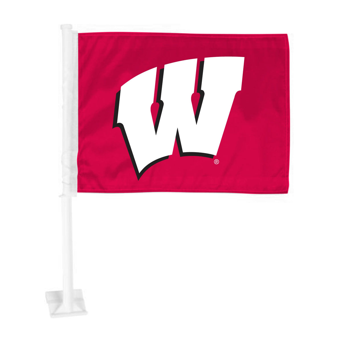 University of Wisconsin Car Flag