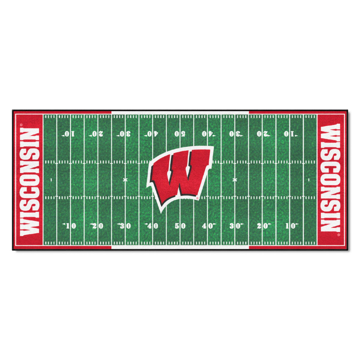 University of Wisconsin Football Field Runner