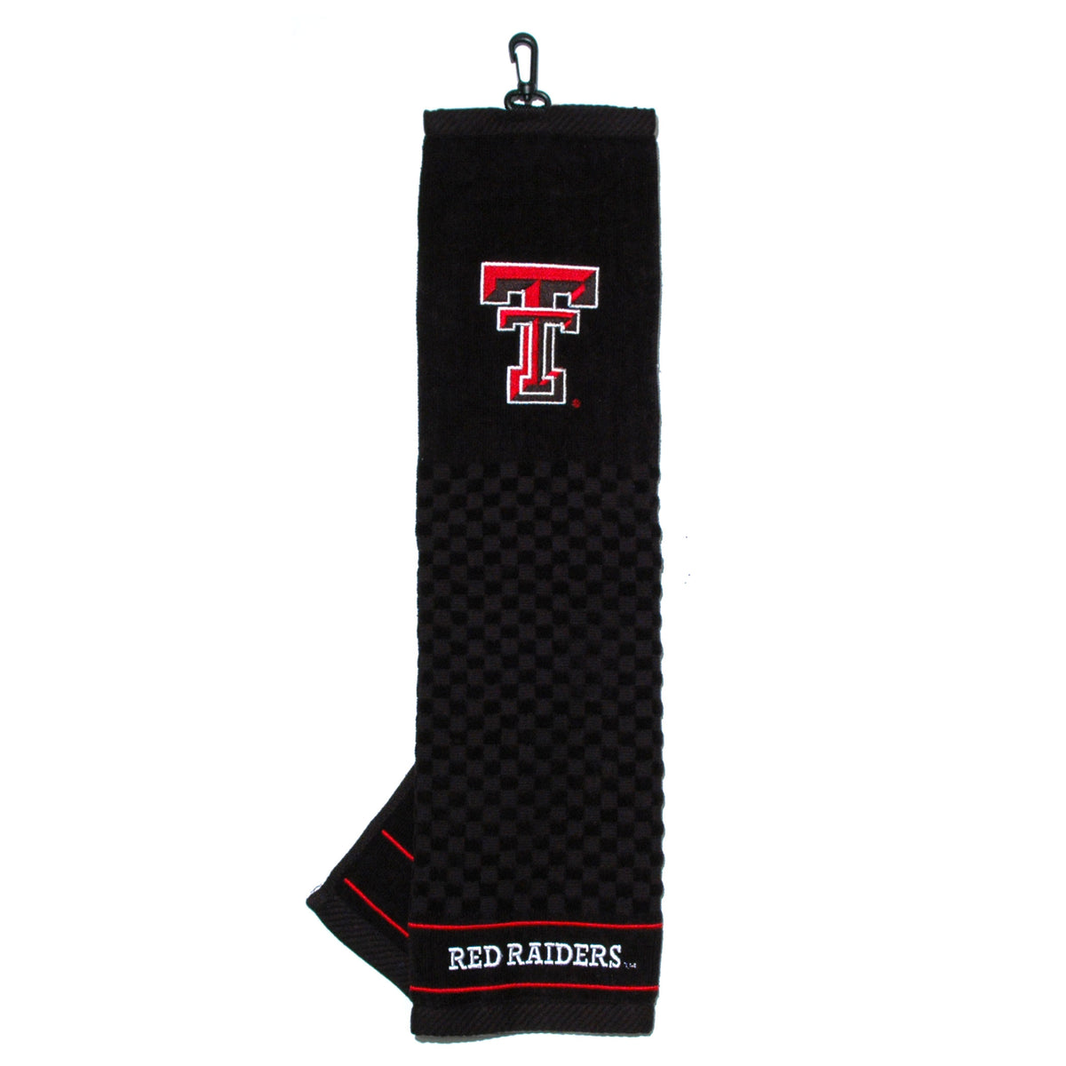 Texas Tech Red Raiders Tri-Fold Embroidered Scrubber Golf Towel