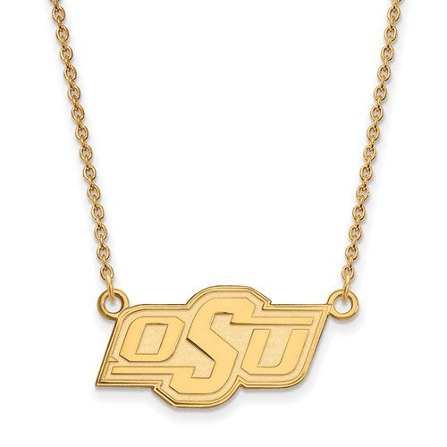 Ohio State Buckeyes Sterling Silver 3D Football Helmet Pendant