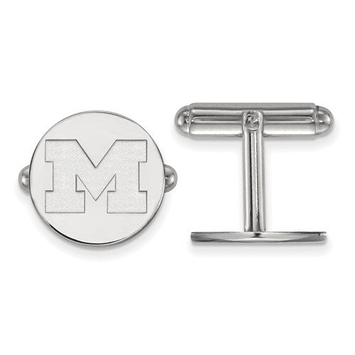 Marquette Golden Eagles Sterling Silver Gold Plated Extra Small Post Earrings