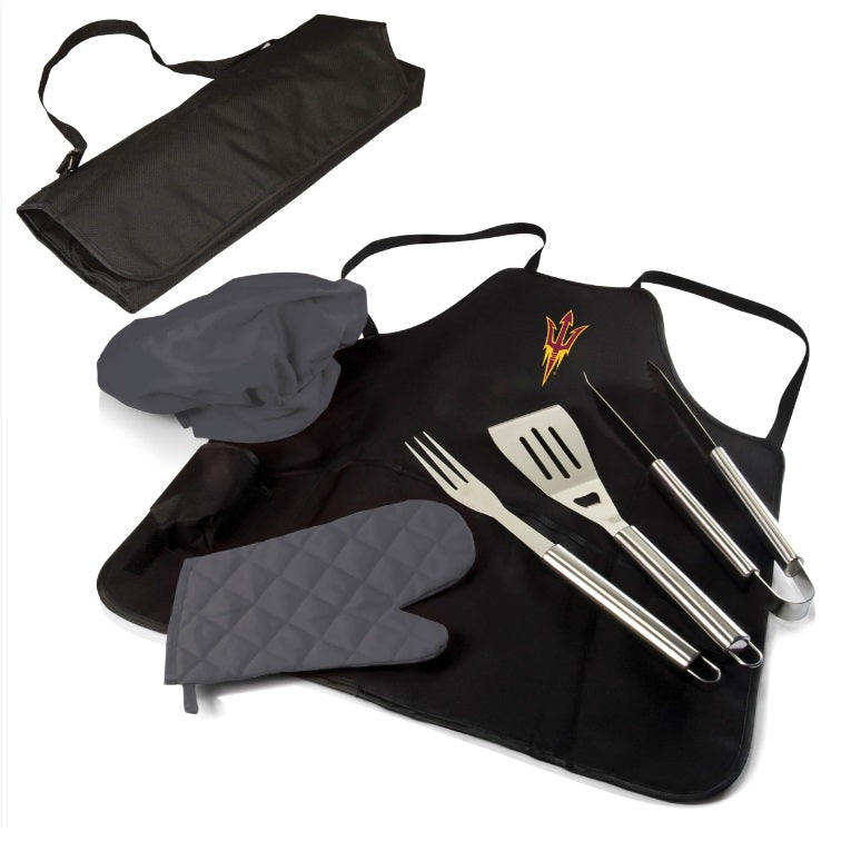 Arizona State Sun Devils BBQ Apron Tote Set