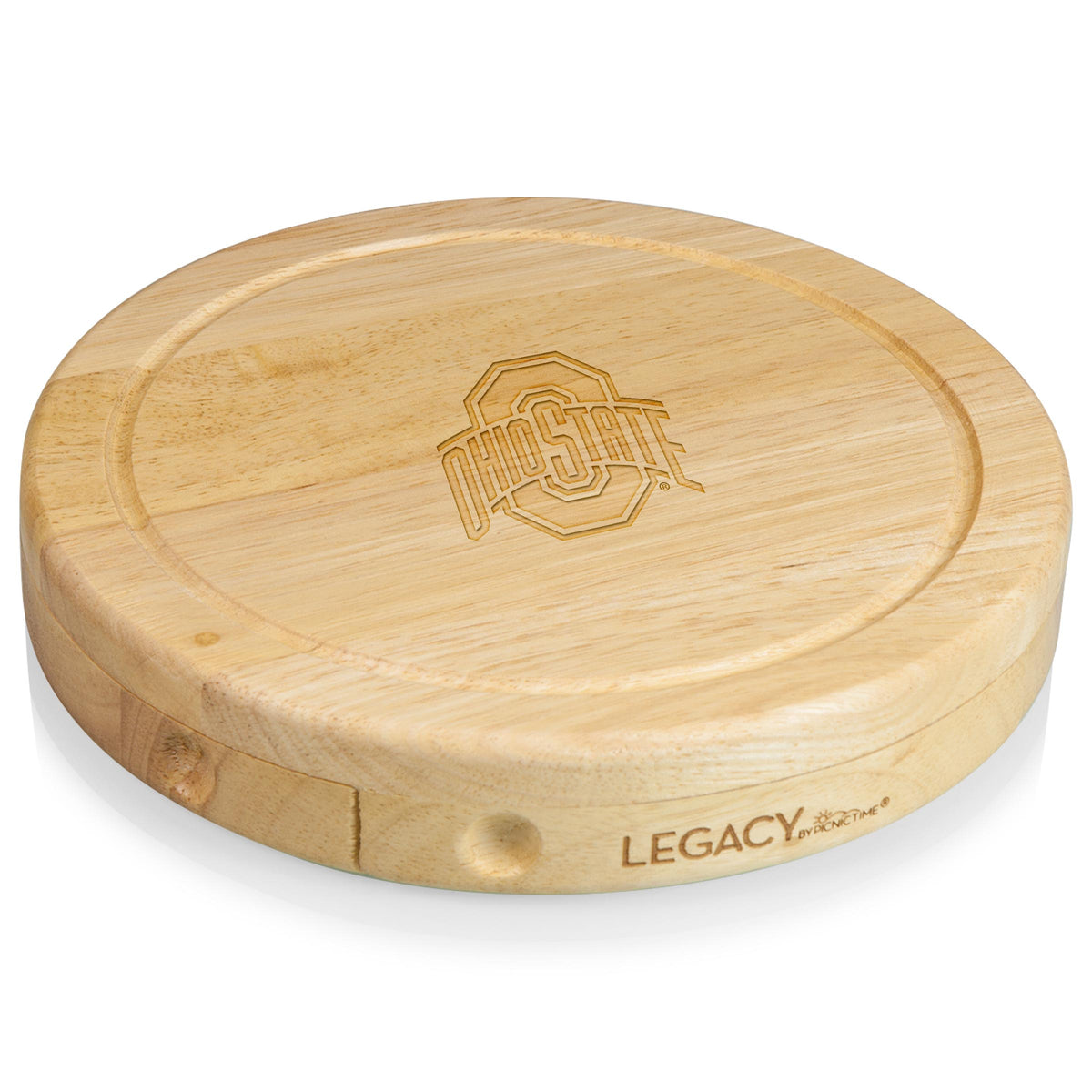Ohio State Buckeyes Brie Cheese Cutting Board & Tools Set