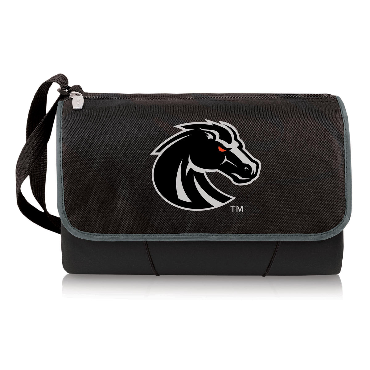 Boise State Broncos Outdoor Picnic Blanket and Tote - Black