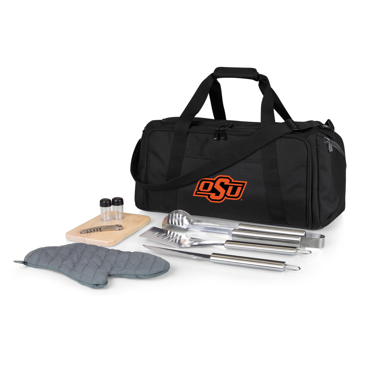 Oklahoma State Cowboys BBQ Kit Grill Set & Cooler
