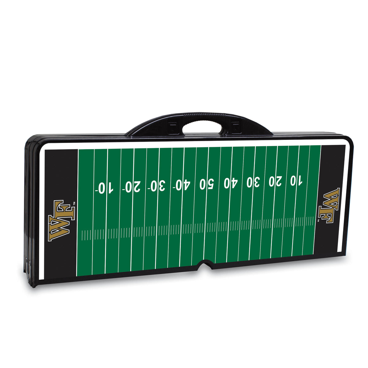Wake Forest Demon Deacons Picnic Table Portable Folding Table with Seats - Football