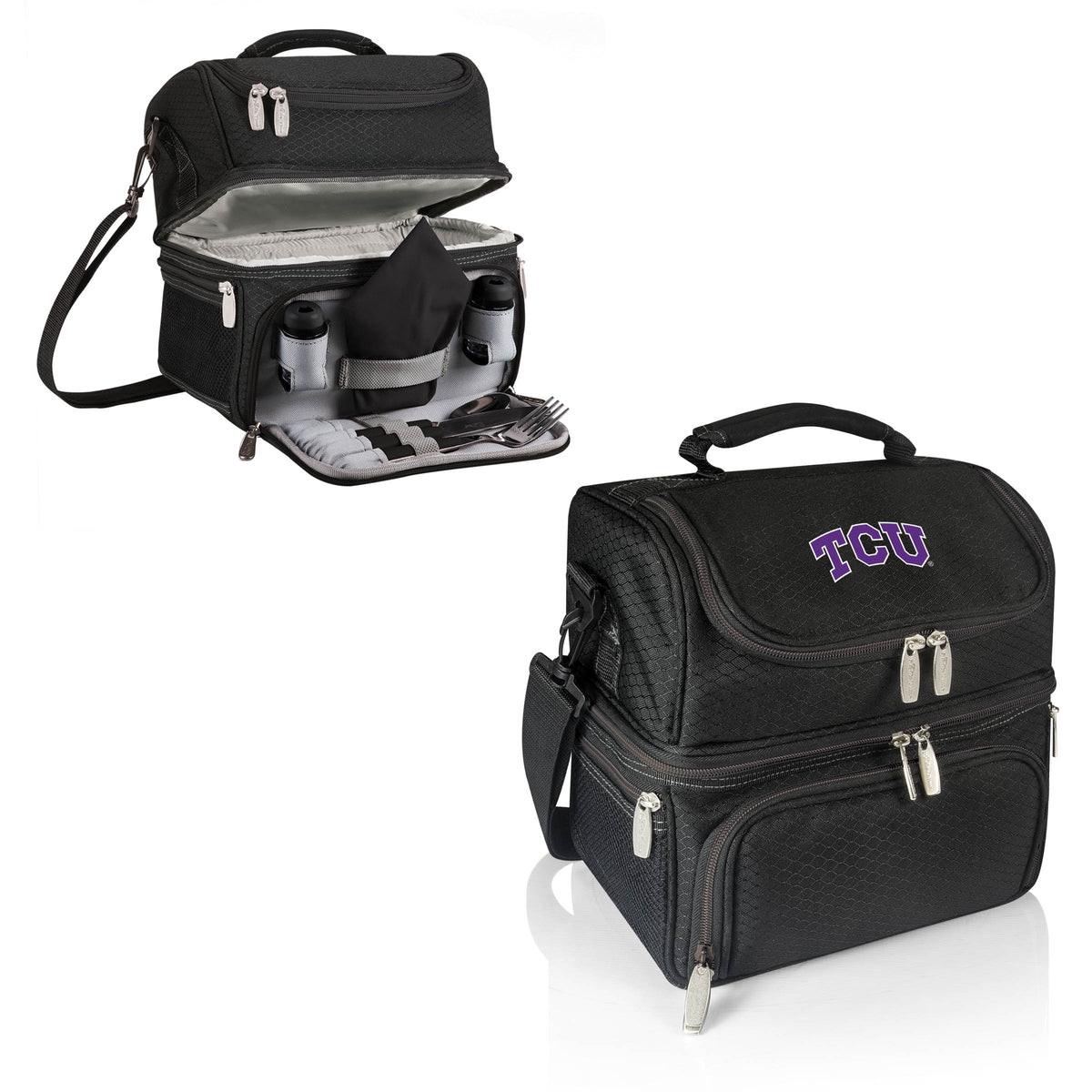 TCU Horned Frogs Pranzo Lunch Cooler Bag - Black