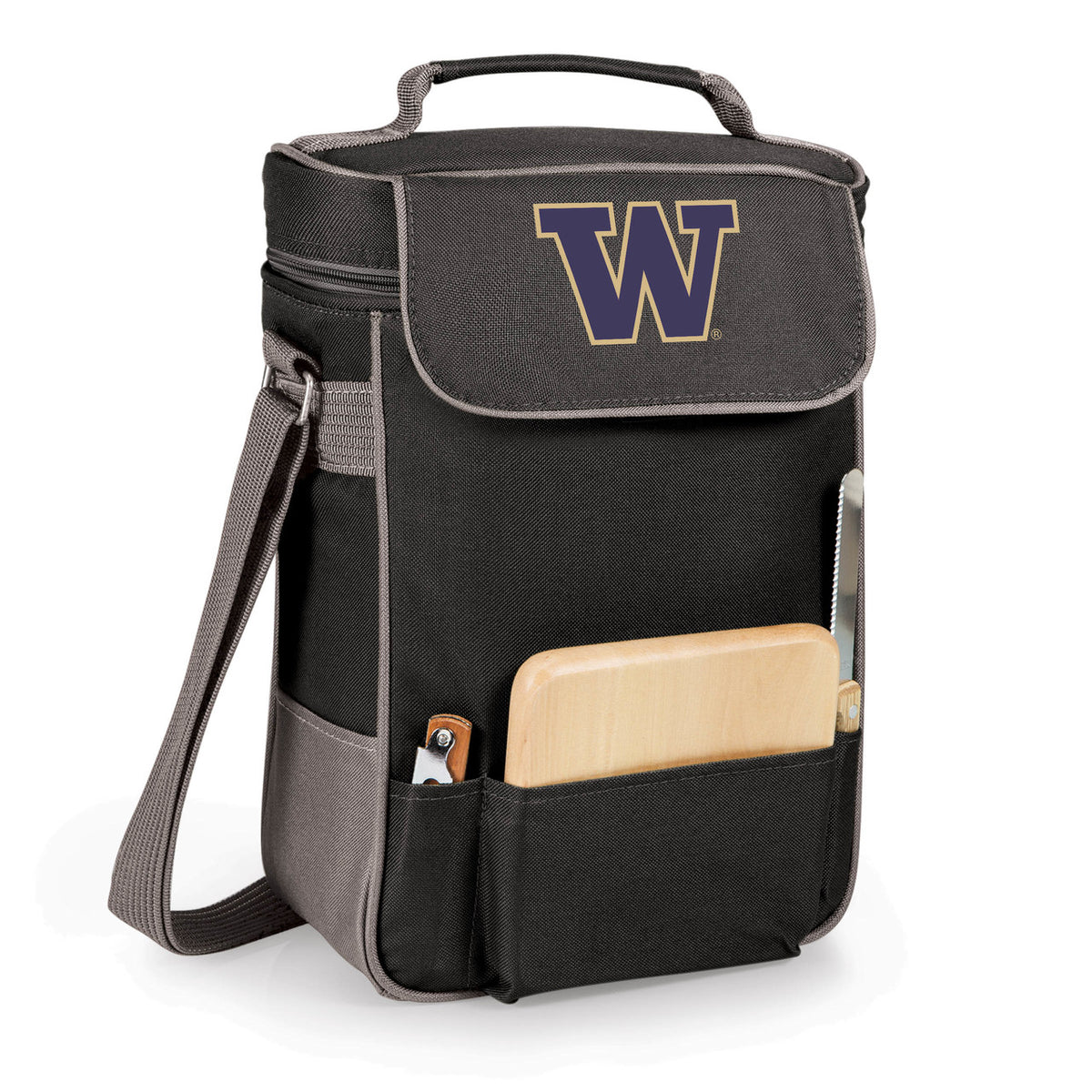 Washington Huskies Duet Wine and Cheese Picnic Tote