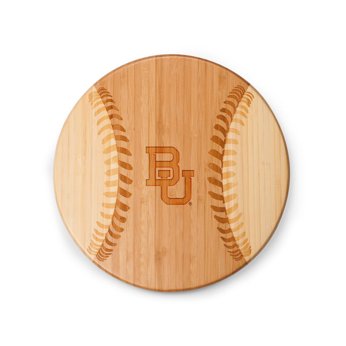 Baylor Bears Home Run! Baseball Cutting Board & Serving Tray