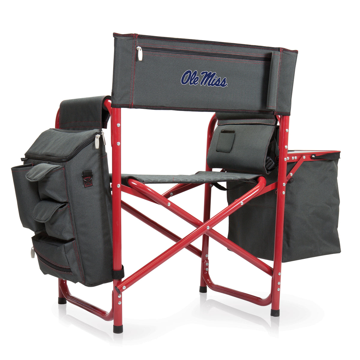 Mississippi Rebels Fusion Camping Chair - Red